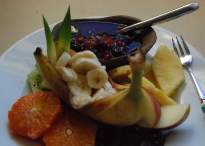 fresh fruit platter
